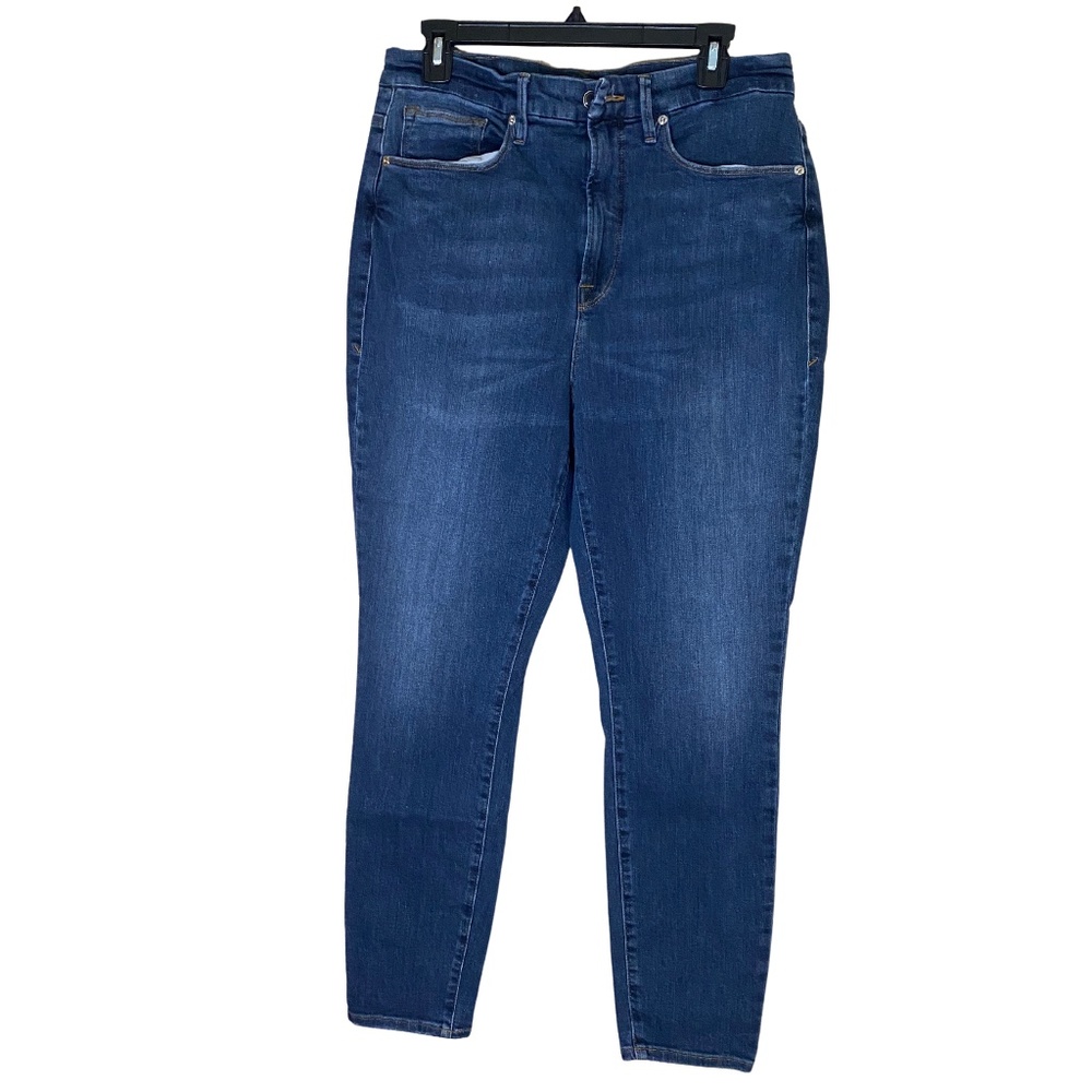 Good American Good Classic High Waisted Jeans 32/14